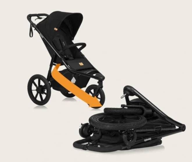 Paseggino sportivo Lionelo Azura Black Onyx