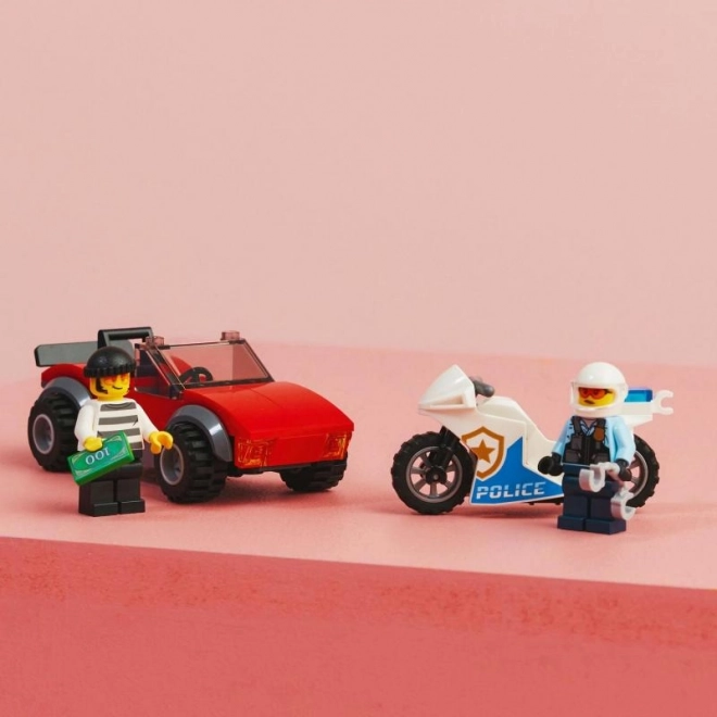 Moto della Polizia - Inseguimento con Auto LEGO City