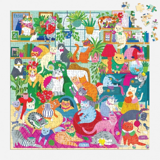 Puzzle Familie Pomeriggio del Sabato 500 pezzi