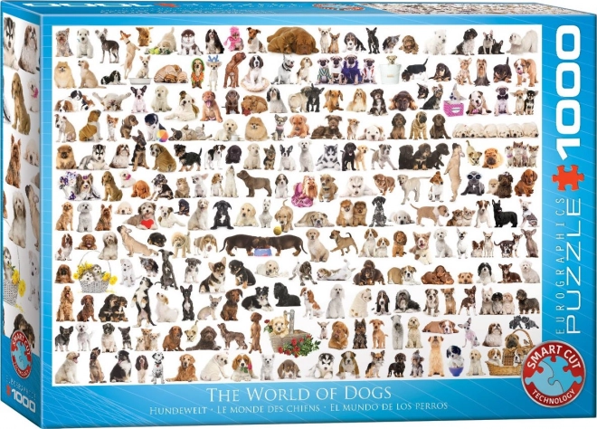 Puzzle Mondo dei Cani 1000 Pezzi