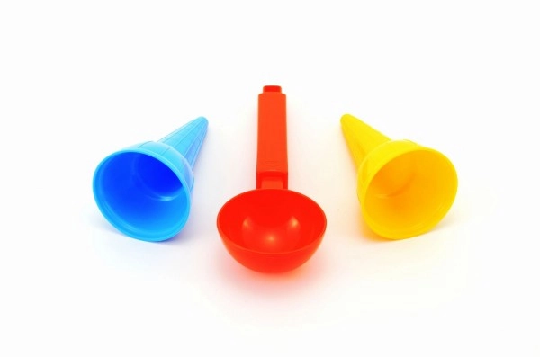 Gioco creativo con “gelato” di sabbia