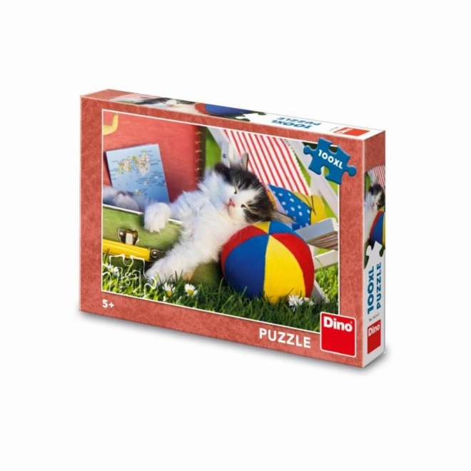 Puzzle XL Gatto che riposa 100 pezzi