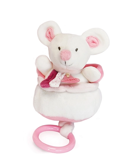 Doudou giocattolo musicale in peluche 20 cm