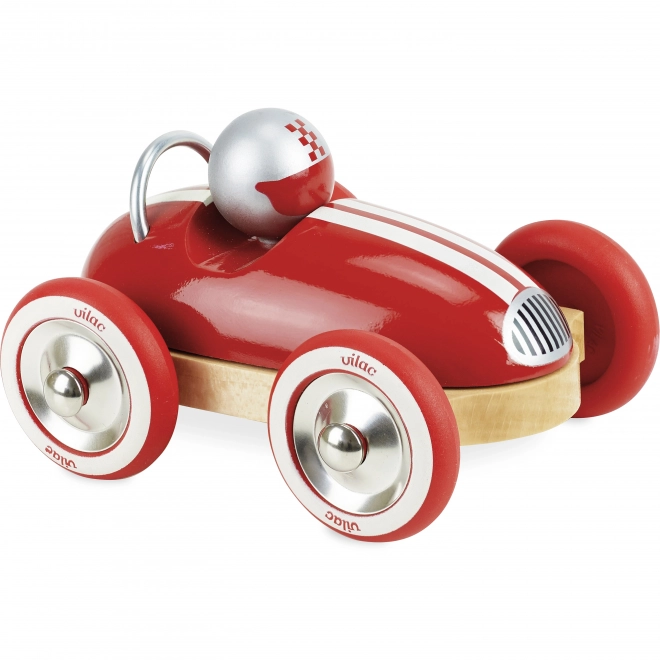 Auto d'epoca in legno Vilac Roadster rosso