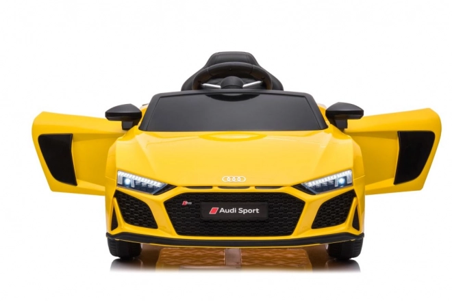 Auto a batteria Audi R8 bianco – Gialla