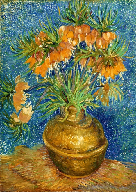 Puzzle Vincent van Gogh Fiori in Vaso di Rame 1000 Pezzi