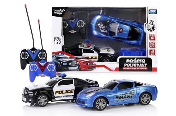 Set di 2 auto R/C per bambini