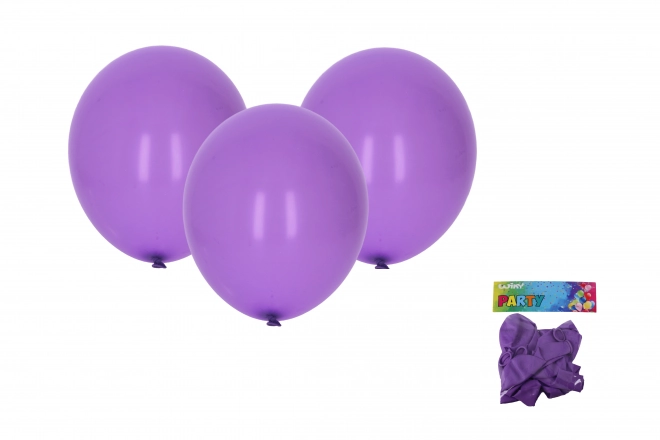 Set di 10 palloncini gonfiabili viola 30 cm