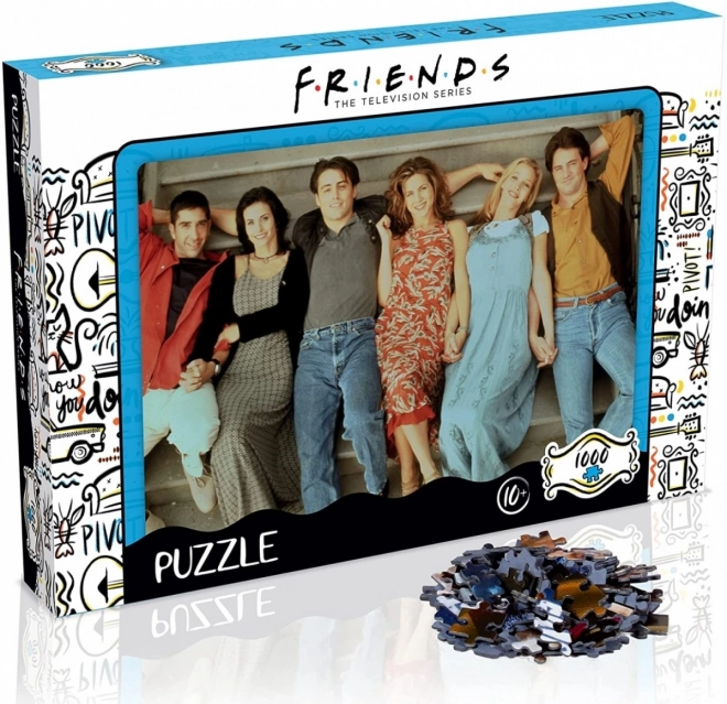 Puzzle Amici Scala 1000 pezzi