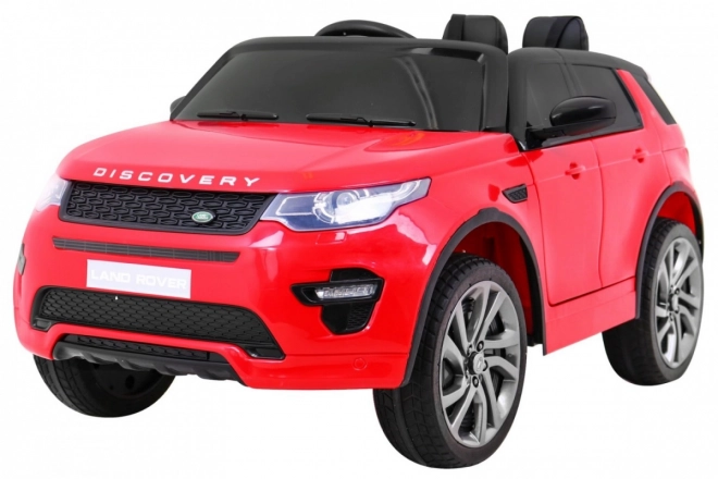 Land Rover Discovery per Bambini Rosso + Telecomando + 5 cinturini + Regolazione sedile + EVA + MP3 LED