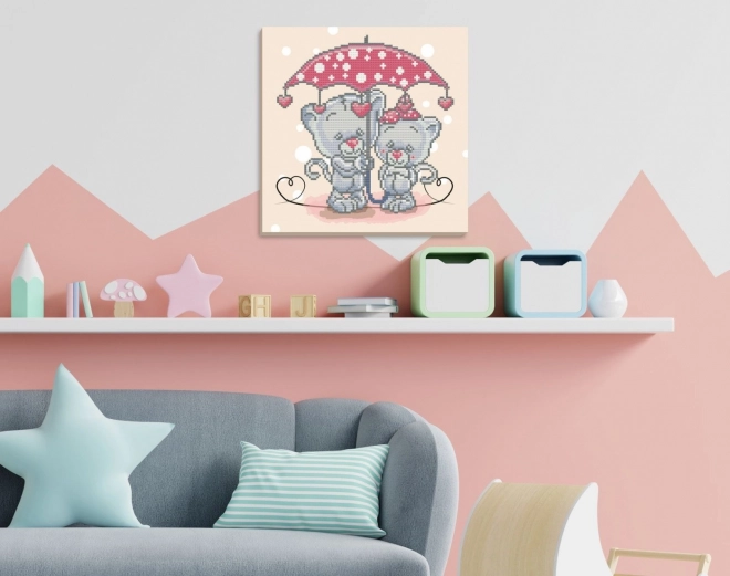 Set Diamond Dotz Pioggia D'amore