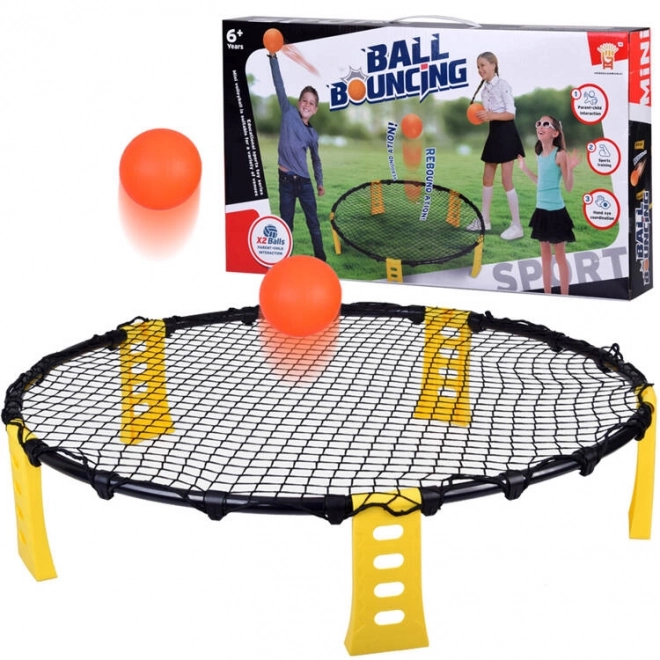 Gioco di società Smash Ball per bambini con trampolino