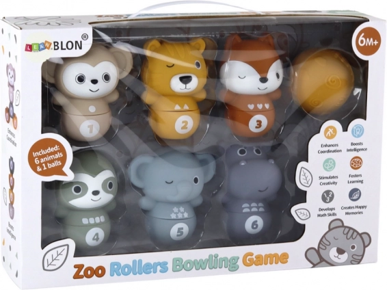 Divertente gioco di bowling per i più piccoli