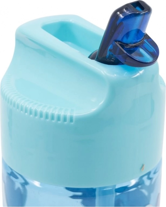 Bottiglia per bambini con cannuccia Stitch Palms della Stor 430 ml (blu)