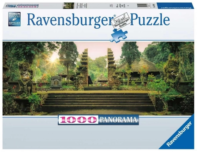 Puzzle panoramico Tempio Giungla Ravensburger