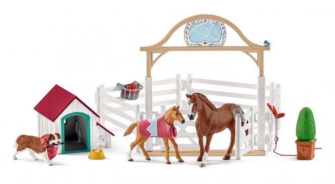 Schleich horse club ospiti speciali cavalli e cagnolina Ruby