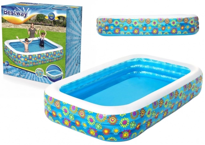 Piscina gonfiabile fiori Bestway