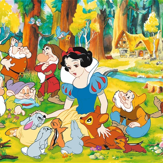 Puzzle Disney: Biancaneve e i sette nani, 600 pezzi