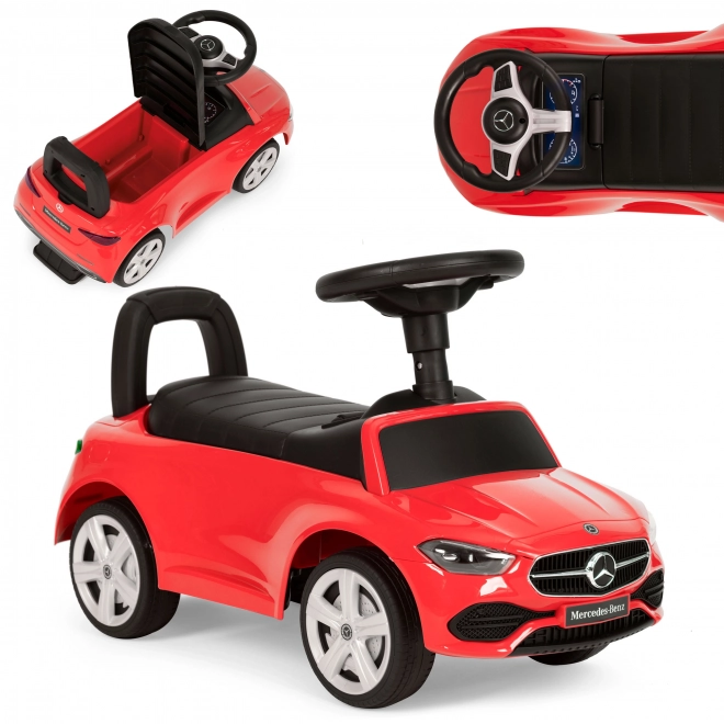 Auto cavalcabile per bambini Mercedes Classe C rosso