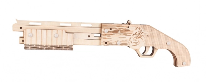 Puzzle 3D in Legno Mossberg