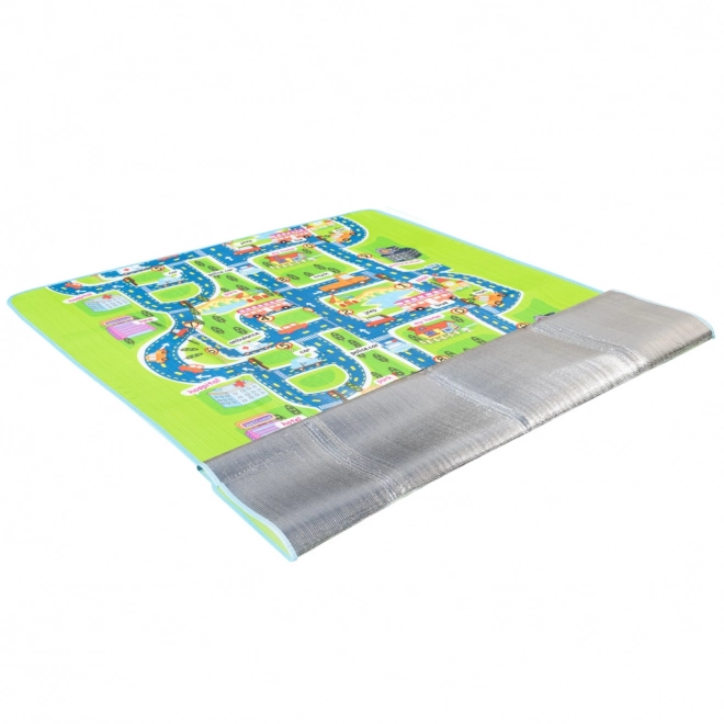 Tappeto gioco pieghevole strada 200x160 cm