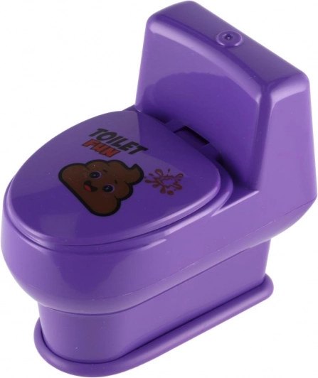 Giocattolo spruzzante divertente a forma di WC - 4 varianti di colore