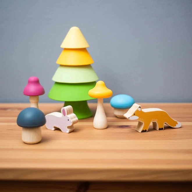 Animali Del Bosco Di Bigjigs Toys