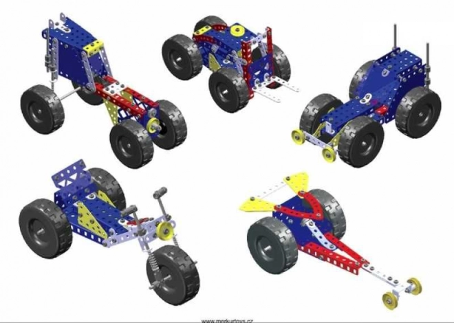 Stavebnice Merkur - Costruisci Fuoristrada