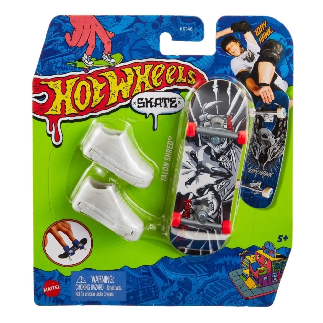 Fingerboard con scarpe di Hot Wheels