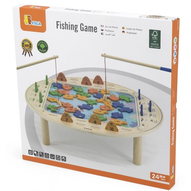 Gioco di Pesca in Legno
