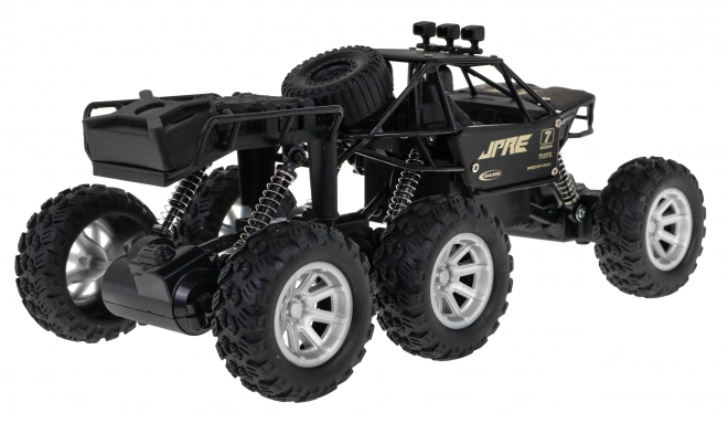 Crawler Rock Explorer 4x4 per bambini 8+ telecomandato 1:18 con 6 ruote in gomma