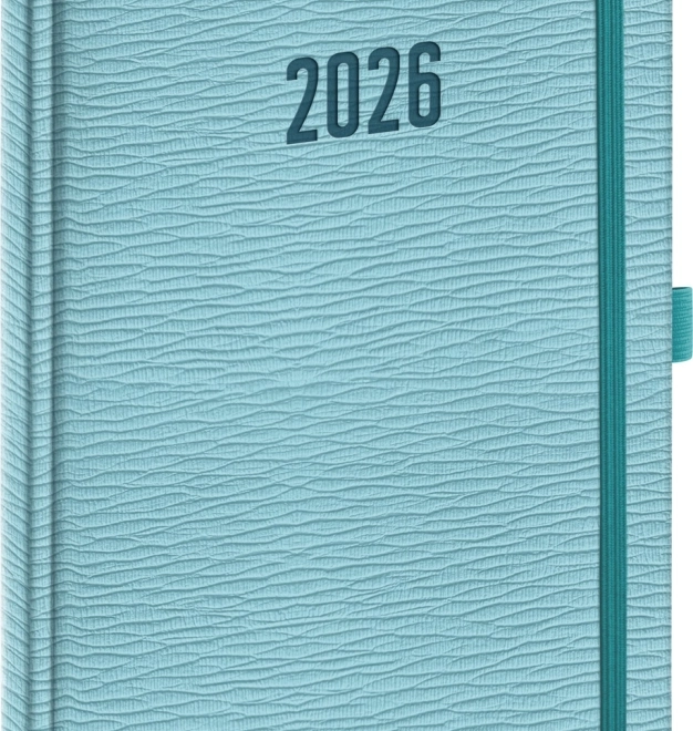 Notique Diario Settimanale Rivoli azzurro chiaro 2026