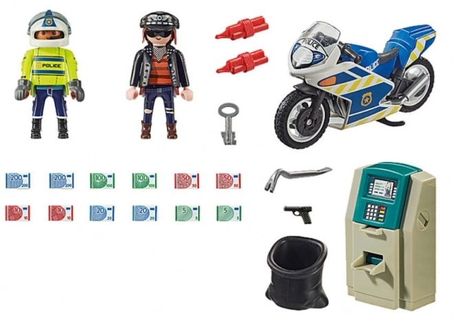 Playmobil City Action Set Polizia in Moto