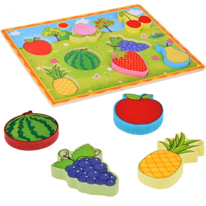 Puzzle in legno educativi Frutta