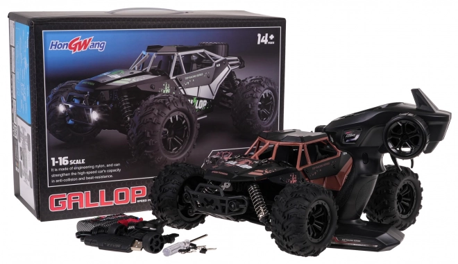 Auto telecomandata crawler rosso GALLOP