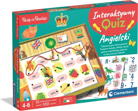 Quiz interattivo inglese – Imparo giocando CLEMENTONI