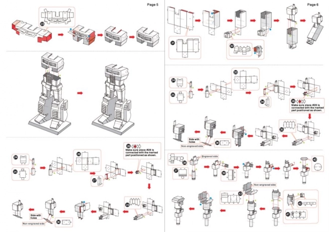 Puzzle 3D Metal Earth Transformers: Optimus Prime