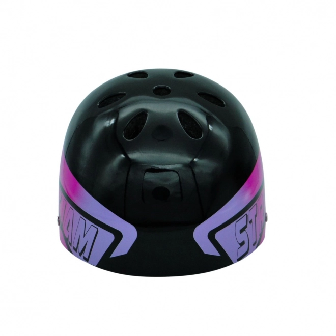 Casco Dazzler nero (blu/viola) - taglia S