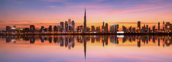 Puzzle panoramico Panorama di Dubai 1000 pezzi