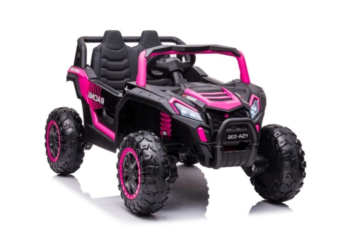 Auto elettrica per bambini 4x4 rosa