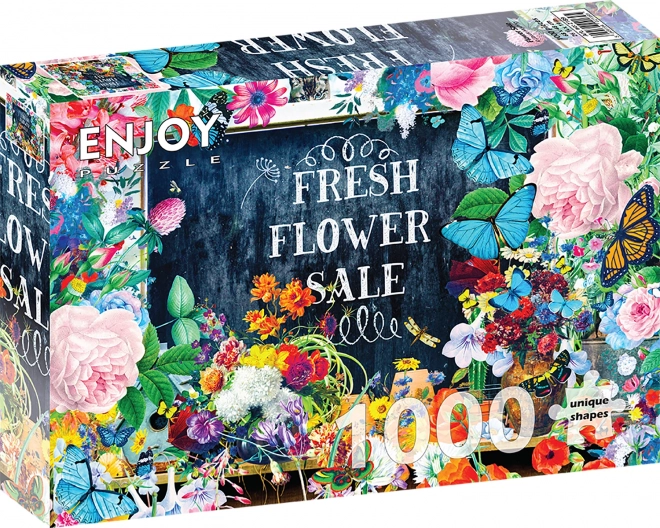 Enjoy puzzle fiori in saldo 1000 pezzi