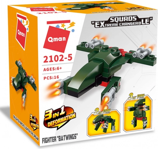 3 in 1: costruisci, ricostruisci, combina