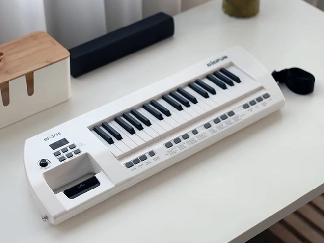 Pianoforte elettrico con microfono per bambini