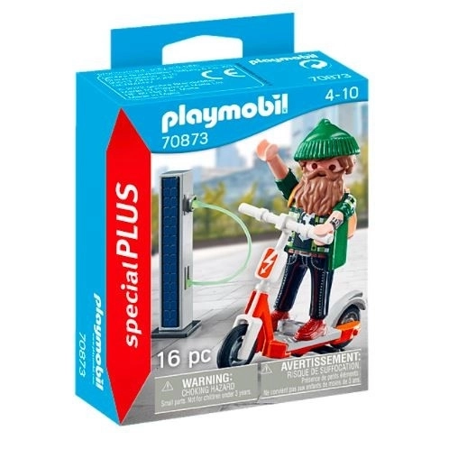 Playmobil Special Plus Hipster con Monopattino Elettrico