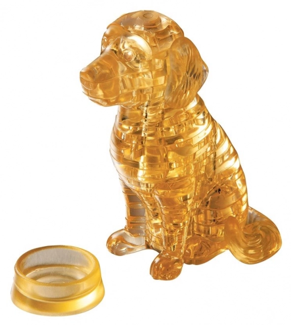 Puzzle 3D cristallo cucciolo Labrador