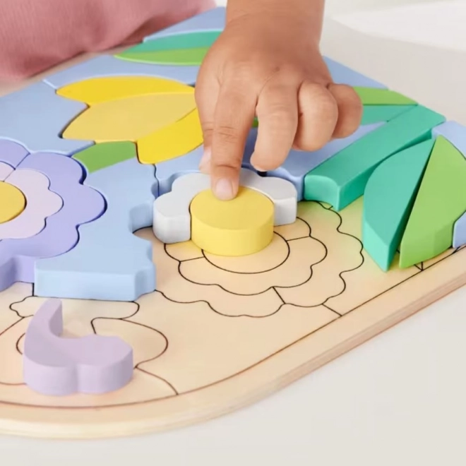 Puzzle in legno Fiori Fisher-Price