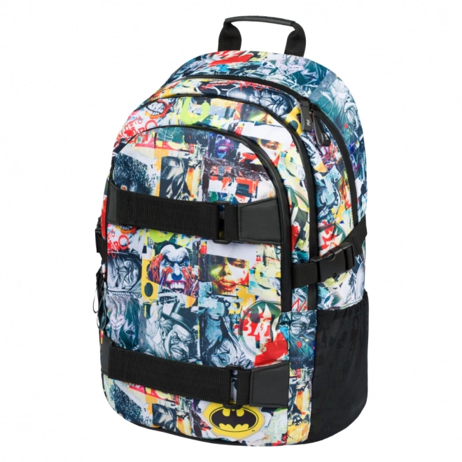 Zaino scolastico Skate Batman Comics