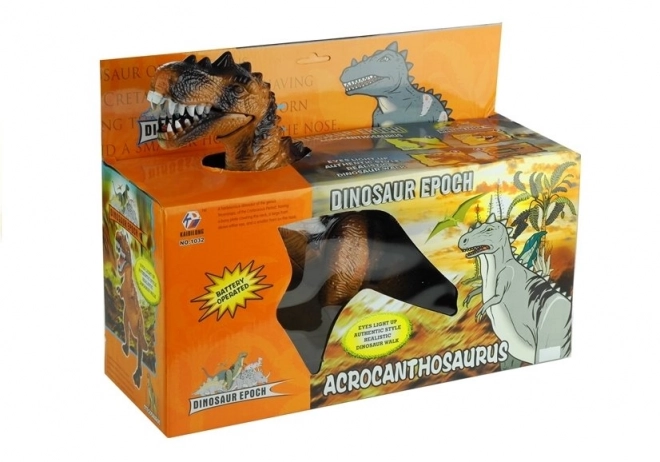 Grande dinosauro interattivo a batteria