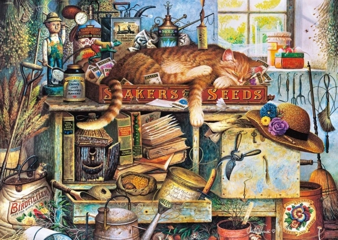 Puzzle del giardiniere Remington 1000 pezzi