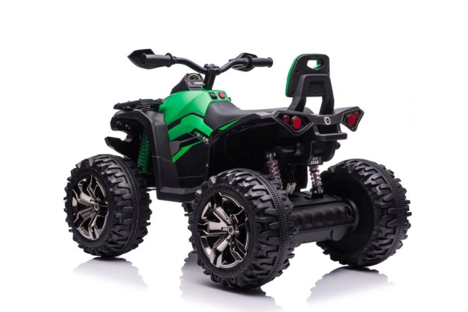 Quad elettrico verde per bambini